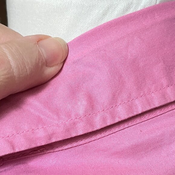 Forenza Vtg Pink Long-Sleeve Button-Up Shirt‎ 16 Snap Details Western Pirate 90s - Picture 8 of 12